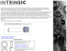 Tablet Screenshot of intrinsicdevices.com